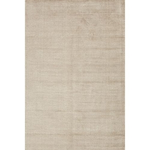 Kelle Handmade Solid Beige / Tan Area Rug (5'  x  8')