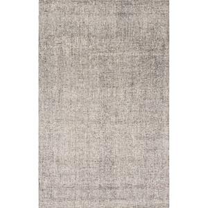 Oland Handmade Abstract Gray / Light Gray Area Rug (2'  x  3')