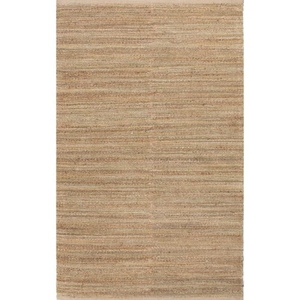 Canterbury Natural Solid Beige / Green Area Rug (8'  x  10')
