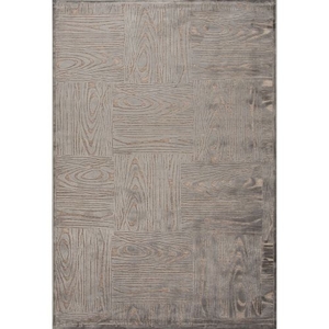 Engrain Abstract Gray Area Rug (5'  x  7'6")