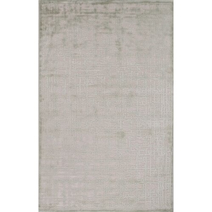 Dreamy Abstract Light Gray / Green Area Rug (7'6"  x  9'6")