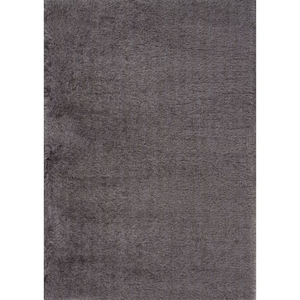 Marlowe Solid Dark Gray Area Rug (5'  x  7'6")