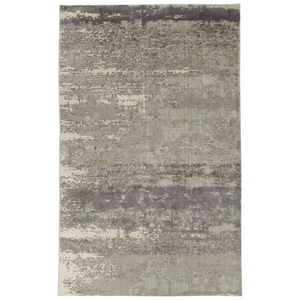 Perry Abstract Gray / Taupe Area Rug (2'  x  3')