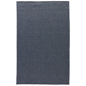 Iver Indoor / Outdoor Solid Blue / Gray Area Rug (5'  x  8')