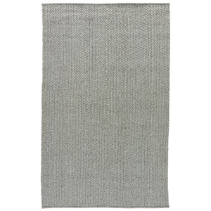 Iver Indoor / Outdoor Solid Gray Area Rug (9'  x  12')