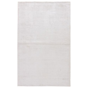 Yasmin Handmade Solid White Area Rug (5'  x  8')