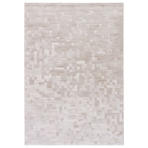 Finch Abstract Taupe / Gray Area Rug (5'3"  x  7'6")