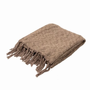 Pacific Brown / Taupe Solid Throw (50 x 60)