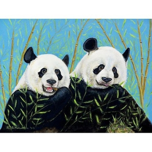 Pandas Door Mat 30X50