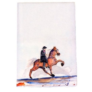 Brown Walking Horse Guest Towel