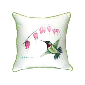 Hummingbird Large Indoor/Outdoor Pillow 18X18