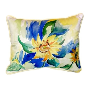 Betsy'S Sunflower Large Indoor/Outdoor Pillow 16X20