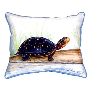 Spotted Turtle Large Indoor/Outdoor Pillow 16X20