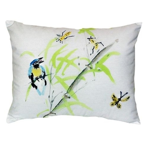 Birds & Bees Ii No Cord Pillow 16X20