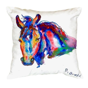 Nellie - Horse No Cord Pillow 16X20
