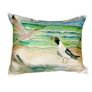 Seagulls No Cord Pillow 16X20