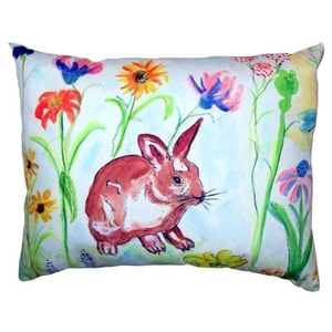 Whiskers Bunny No Cord Pillow 16X20