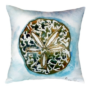 Betsy'S Sand Dollar No Cord Pillow 18X18