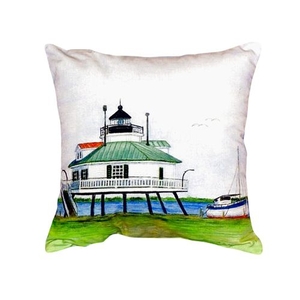 Hopper Strait Lighthouse No Cord Pillow 16X20