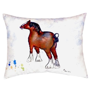 Clydesdale No Cord Pillow 16X20