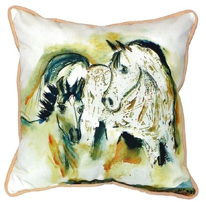Mare & Colt Small Indoor/Outdoor Pillow 12X12