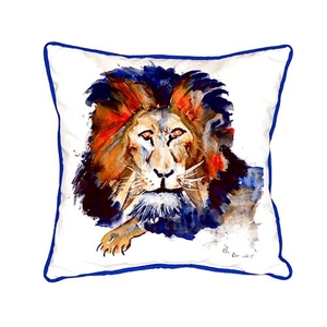 Lion Small Indoor/Outdoor Pillow 12X12