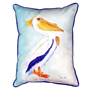 King Pelican Small Indoor/Outdoor Pillow 11X14