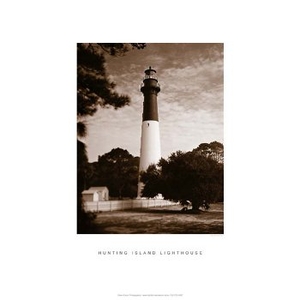 Hunting Island Lighthouse Framed Art