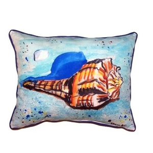 Amber Shell Small Indoor/Outdoor Pillow 11X14