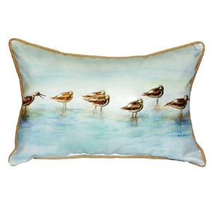 Avocets Extra Large Zippered Pillow 20X24