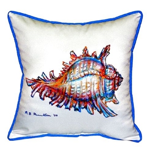 Conch Extra Large Zippered Pillow 22X22