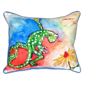 Gecko Extra Large Zippered Pillow 20X24