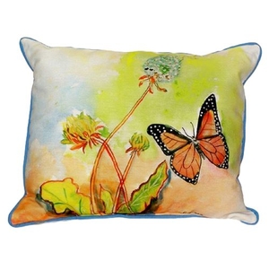 Betsy'S Butterfly Extra Large Zippered Pillow 20X24