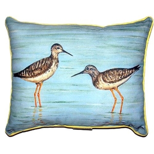Yellow Legs Extra Large Zippered Pillow 20X24