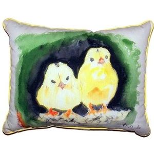 Chicks Extra Large Zippered Pillow 20X24