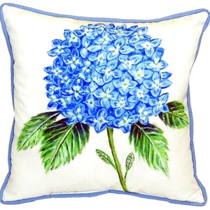 Dick'S Hydrangea Extra Large Zippered Pillow 22X22
