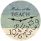 Relax At The Beach Clock