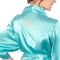 Personalized Solid White Satin Robe (L-Xl)