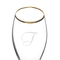 Personalized 7 Oz. Gold Rim Champagne Flutes (Set Of 2)
