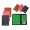 Personalized Pink Leather Passport Holder & Luggage Tag Set