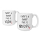 Personalized 20 Oz. "There'S A Chance" Large Coffee Mugs (Set Of 2)
