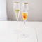 Mr. & Mr. Gatsby Silver Rim Champagne Flutes