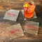Be Merry Glass Coasters (Set Of 4)