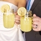 16 Oz. Mr. & Mrs. Old Fashioned Drinking Jar Set