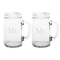 Mr. & Mr. Old Fashioned Drinking Jar Set