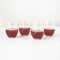Love Letter 15 Oz. Stemless Wine Glasses (Set Of 4)
