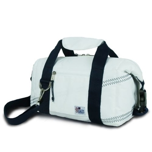 Newport Insulated 8-Pack Coolerbag - White And Blue