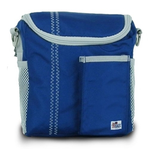 Chesapeake Insulated Lunch Bag - Blue And Gray