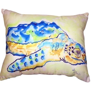 Loggerhead Turtle No Cord Pillow