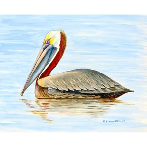 Summer Pelican Doormat 18X26